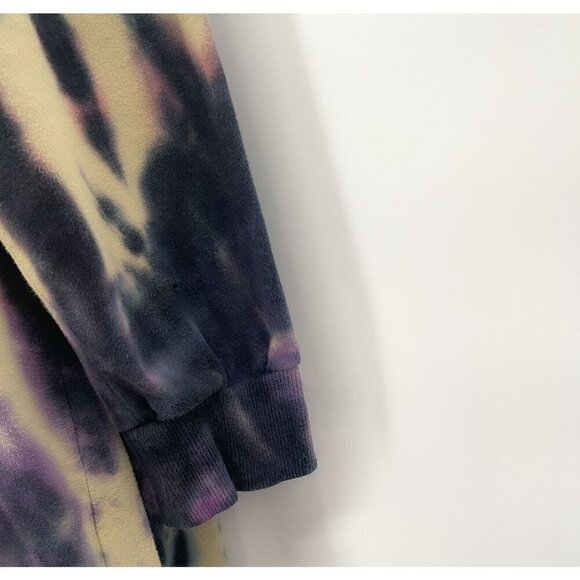 Torrid French Terry Tie Dye Hoodie Dress Sweatshirt Midi Plus Size Size 1 - Picture 11 of 11